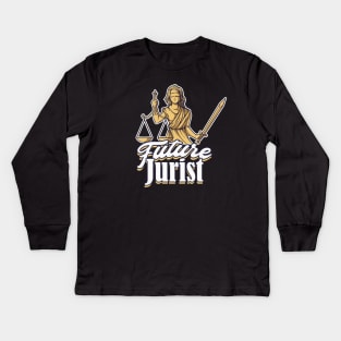 Future Jurist Kids Long Sleeve T-Shirt